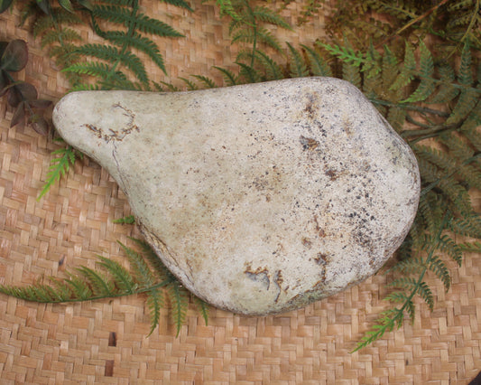 Freeform Pounamu Sculpture - Kokopu  Pounamu - NZ Greenstone