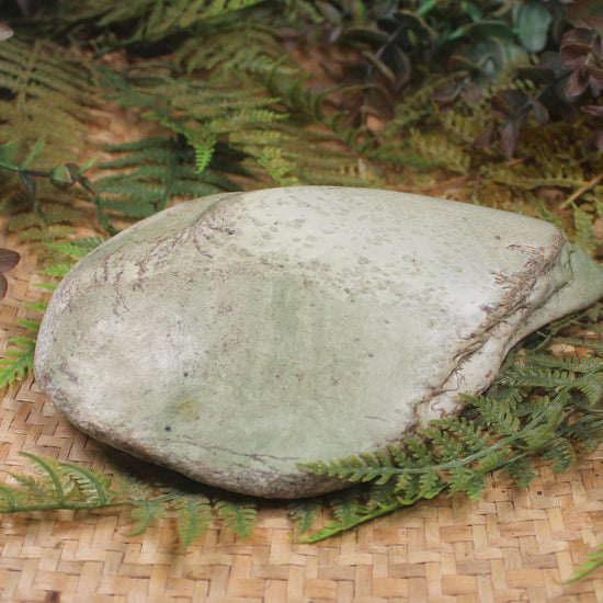 Freeform Pounamu Sculpture - Kokopu  Pounamu - NZ Greenstone