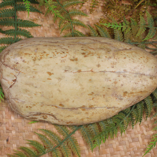 Freeform Pounamu Sculpture - Kokopu  Pounamu - NZ Greenstone