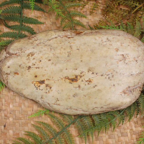 Freeform Pounamu Sculpture - Kokopu  Pounamu - NZ Greenstone