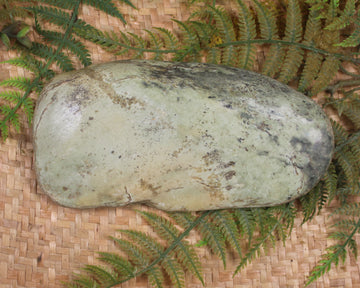 Freeform Pounamu Sculpture - Kokopu  Pounamu - NZ Greenstone