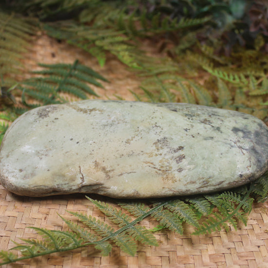 Freeform Pounamu Sculpture - Kokopu  Pounamu - NZ Greenstone