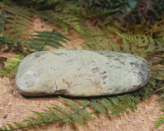 Freeform Pounamu Sculpture - Kokopu  Pounamu - NZ Greenstone