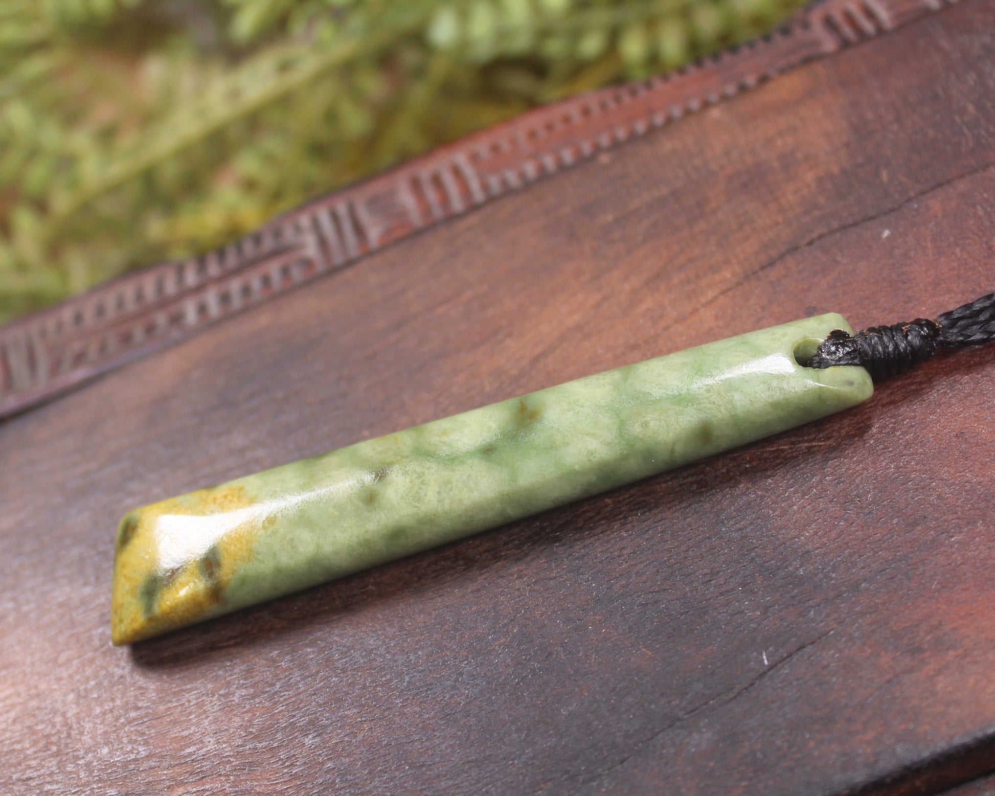 Flower Jade Pounamu Toki