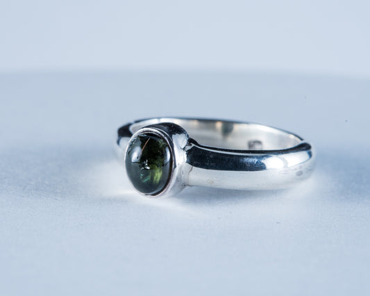 Green Tourmaline Ring