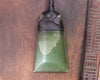 Toki or Adze Pendant carved from Tangiwai Pounamu - NZ Greenstone