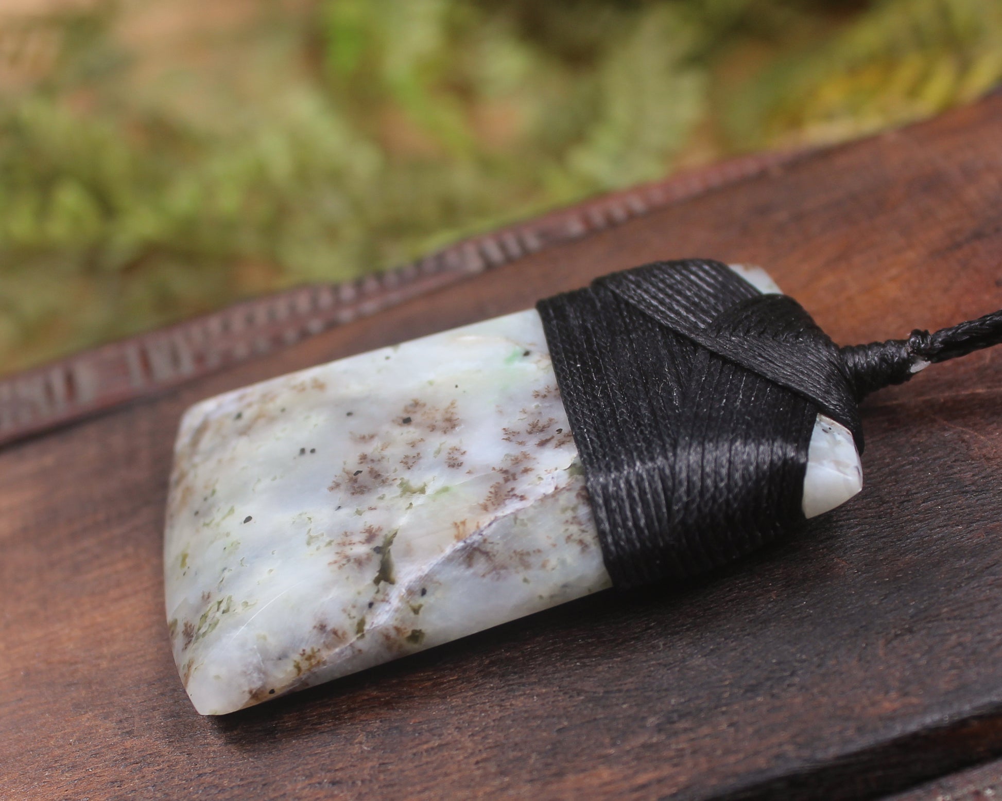 Grossular Garnet Toki Pendant