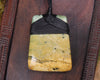 Toki or Adze Pendant carved from Flower Jade Pounamu - NZ Greenstone
