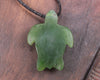NZ Greenstone Small Turtle Pendant (BM695) Hapopo Pounamu