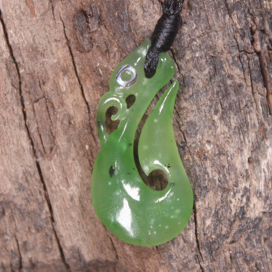 Manaia carved from Hapopo Pounamu - NZ Greenstone