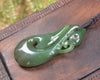 Manaia carved from Hapopo Pounamu - NZ Greenstone