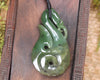 Manaia carved from Hapopo Pounamu - NZ Greenstone
