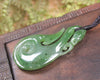 Manaia carved from Hapopo Pounamu - NZ Greenstone