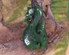 Manaia carved from Kawakawa Pounamu - NZ Greenstone
