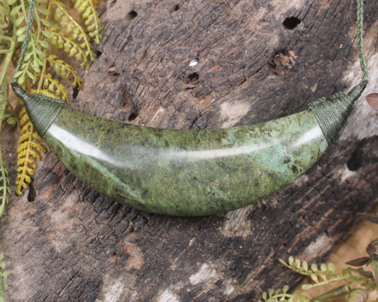 Breastplate or Shield carved from NZ Serpentine