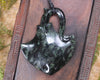 Stingray or Whai carved from Rimu Pounamu - NZ Greenstone