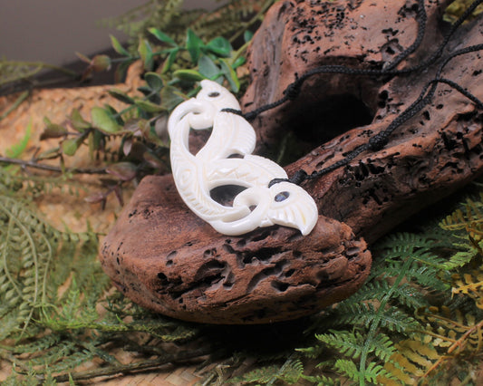 Bone Breastplate with Pekapeka