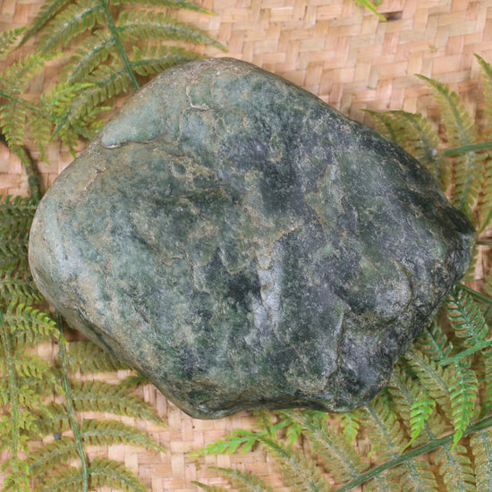 Freeform Kawakawa Pounamu Sculpture