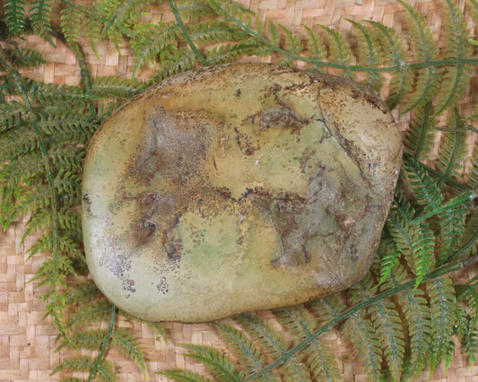 Freeform Pounamu Sculpture - Kokopu  Pounamu - NZ Greenstone