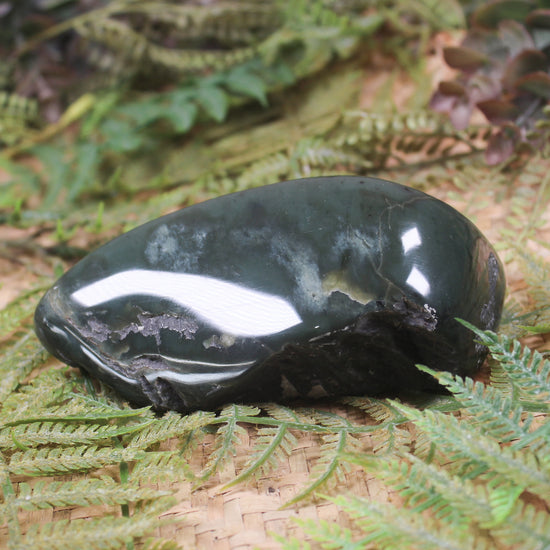 Freeform Rimu Pounamu Sculpture