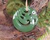 Koropepe carved from Hapopo Pounamu - NZ Greenstone