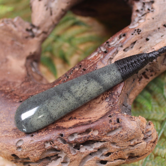 Roimata or Teardrop carved from NZ Serpentine
