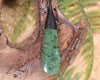 Roimata Teardrop carved from Hapopo Pounamu - NZ Greenstone