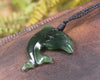 Dolphin or Aihe Pendant - Tangiwai Pounamu - NZ Greenstone