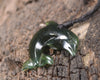 Dolphin or Aihe Pendant - Tangiwai Pounamu - NZ Greenstone