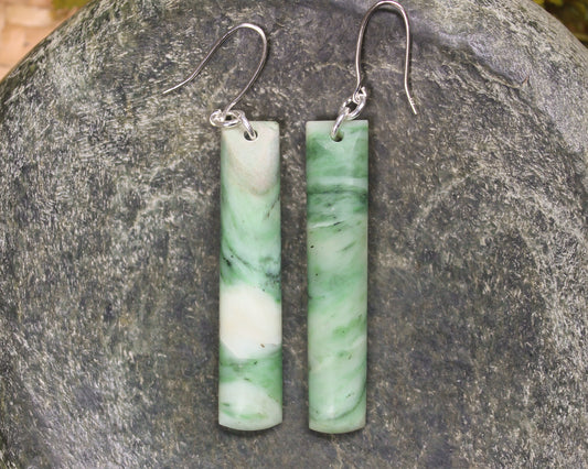 Hapopo Pounamu Earrings