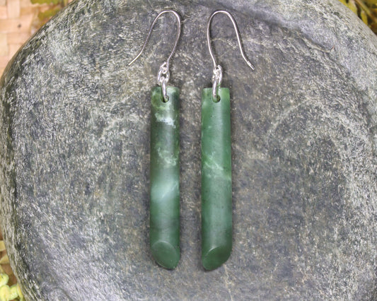 Hapopo Pounamu Earrings