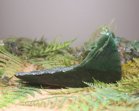 Freeform Rimu Pounamu Sculpture