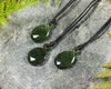 NZ Greenstone XSmall Twist Pendant (BN155) Kawakawa Pounamu