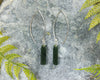 NZ Greenstone Toki Earrings (BN063) Kawakawa Pounamu
