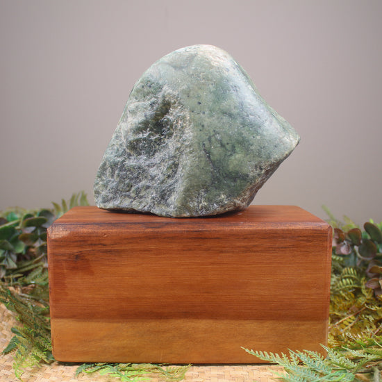 Freeform Pounamu Sculpture - Rimu Pounamu - NZ Greenstone
