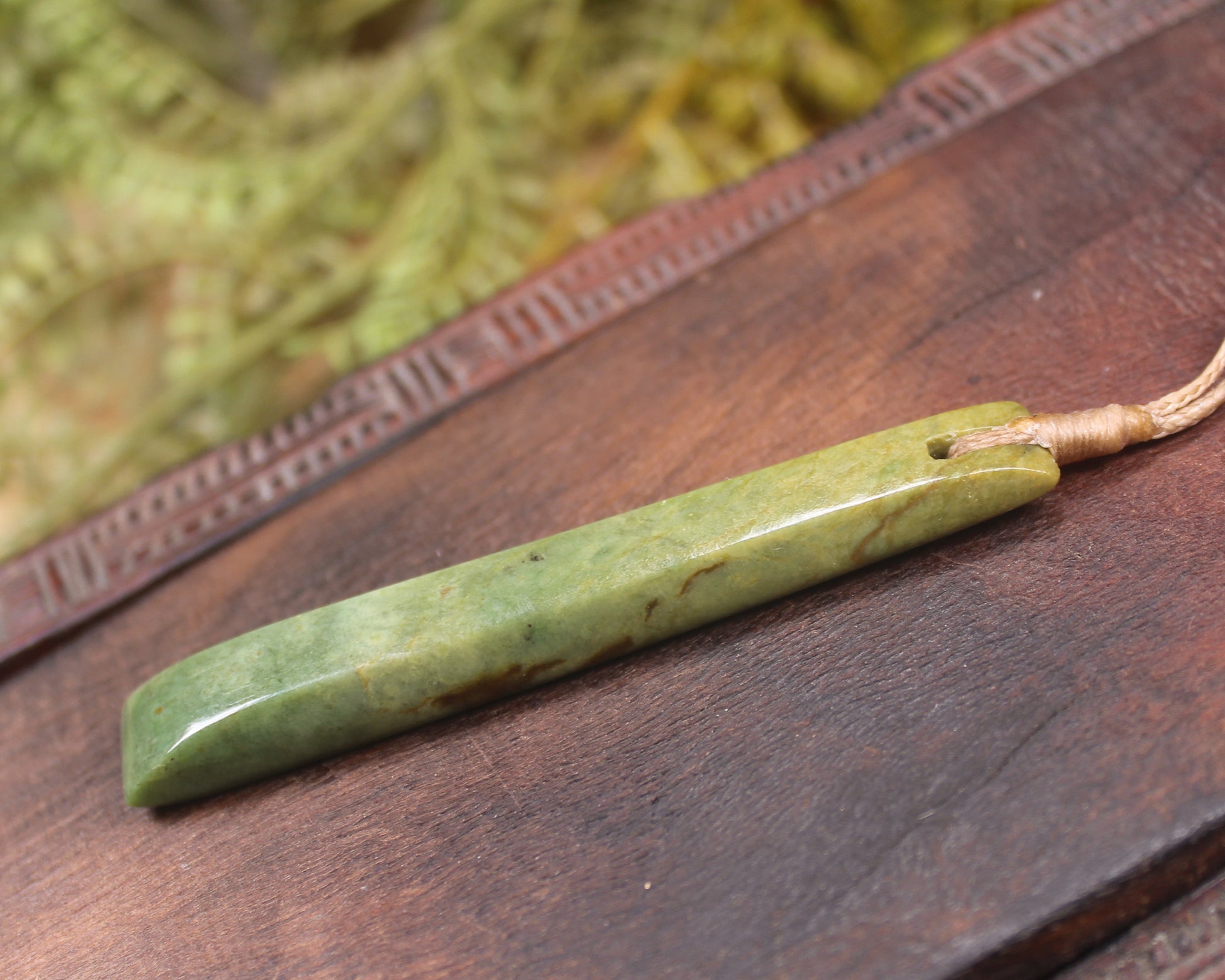 Flower Jade Pounamu Toki