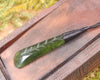 Toki or Adze Pendant carved from Tangiwai Pounamu - NZ Greenstone