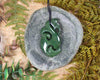 Manaia carved from Hapopo Pounamu - NZ Greenstone