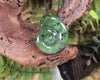 Koru or Spiral carved from Rimu Pounamu - NZ Greenstone