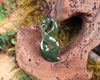 Manaia carved from Hapopo Pounamu - NZ Greenstone