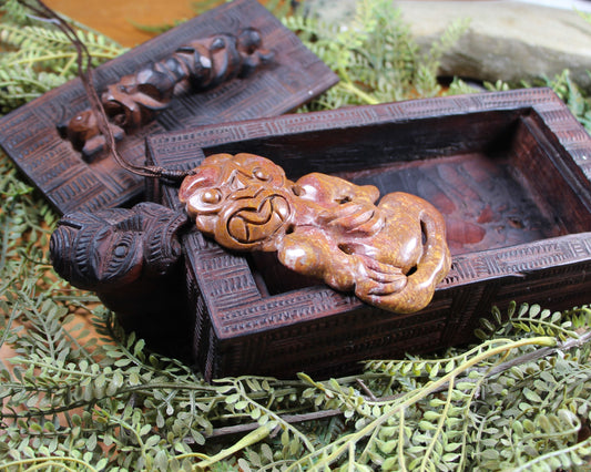 New Zealand Rhyolite Hei Tiki