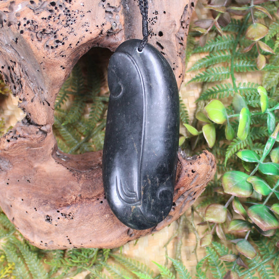 Roimata or Teardrop carved from NZ Serpentine