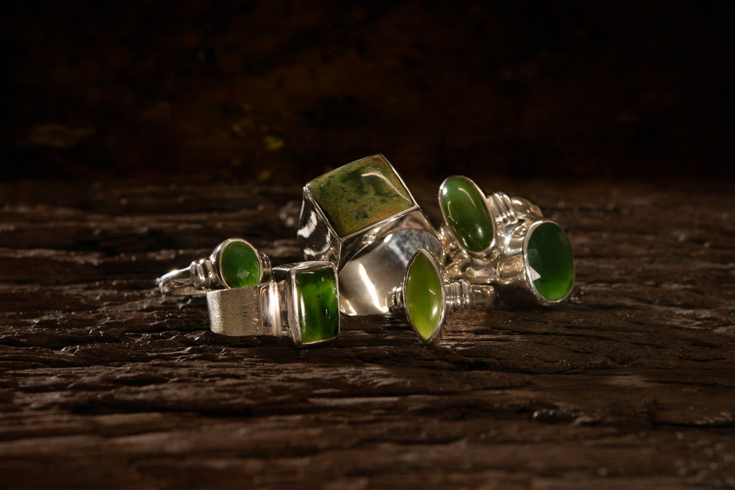 Greenstone Rings