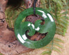 Koru carved from Hapopo Pounamu - NZ Greenstone