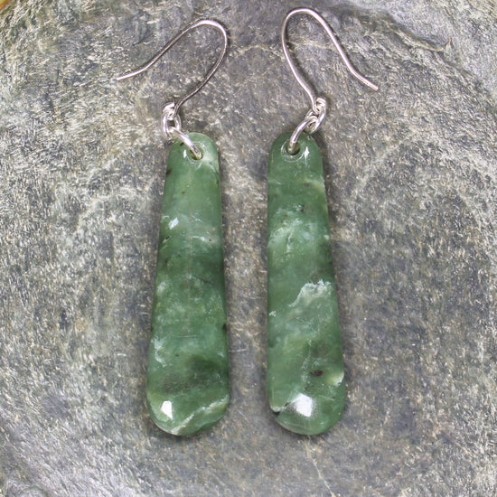 Hapopo Pounamu Earrings