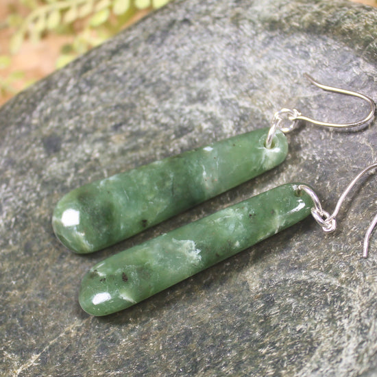 Hapopo Pounamu Earrings