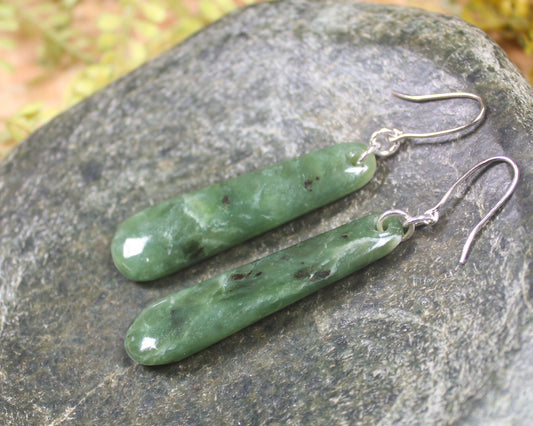 Hapopo Pounamu Earrings