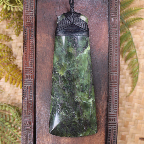 Toki or Adze carved from Douglas Creek - NZ Greenstone