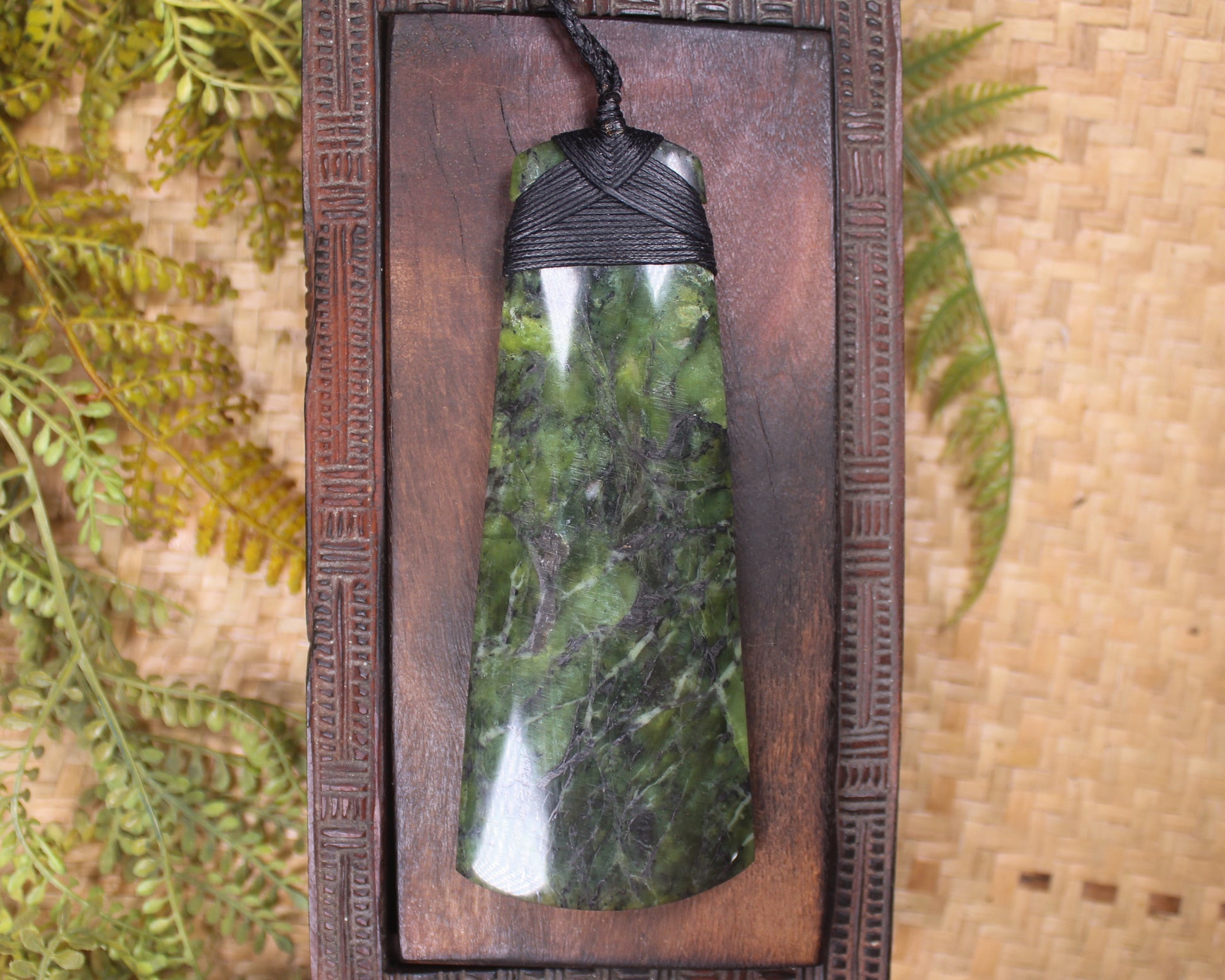 Toki or Adze carved from Douglas Creek - NZ Greenstone