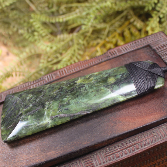 Toki or Adze carved from Douglas Creek - NZ Greenstone